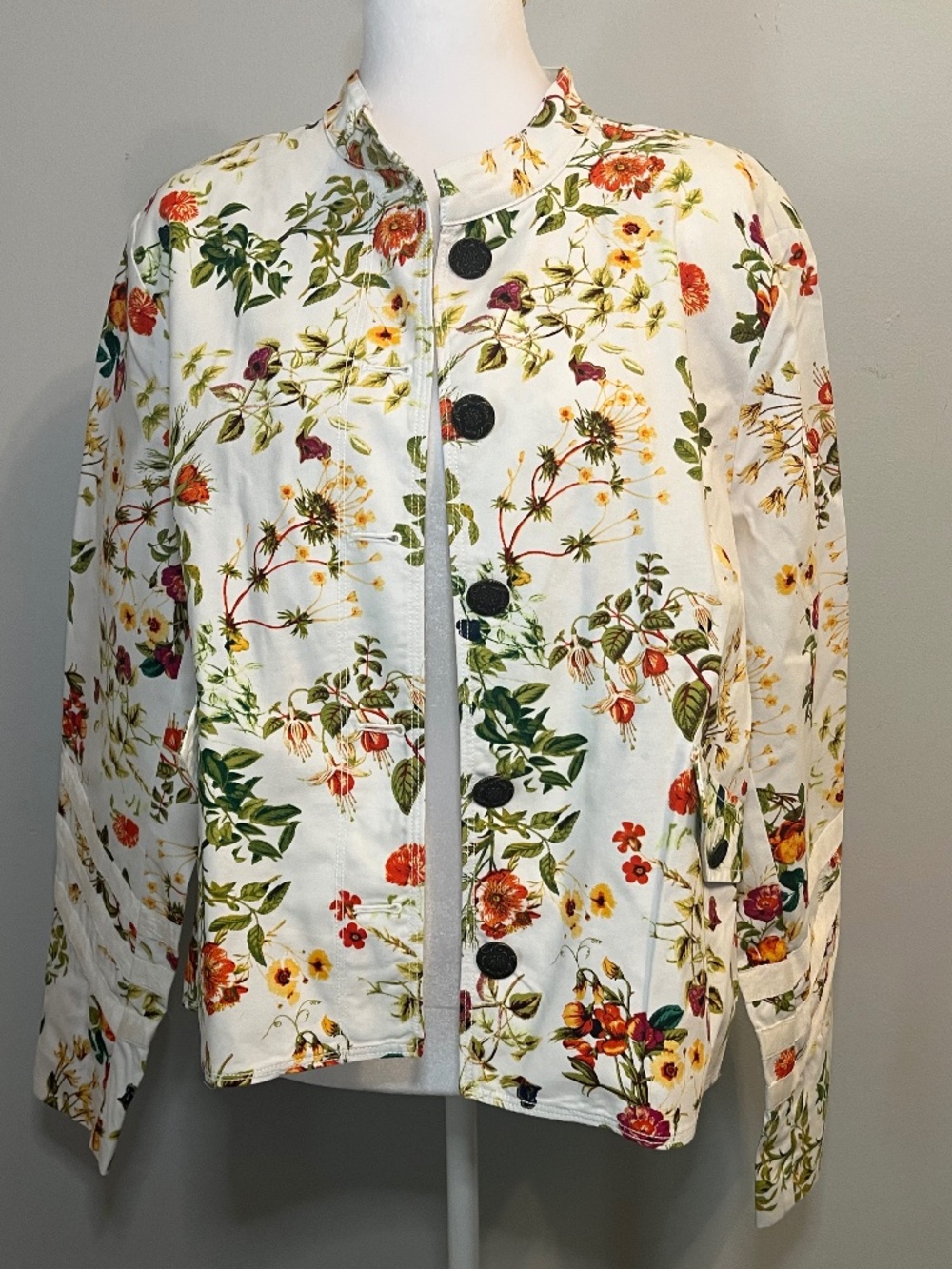 Disney Alice Through the Looking Glass Floral Jacket Cotton Designer Collection